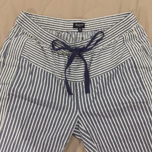 Madewell Stripework Drawstring Pants - Picture 6 of 8